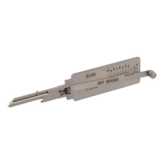 Original Lishi Decoder B106 / B107 Non-Warded